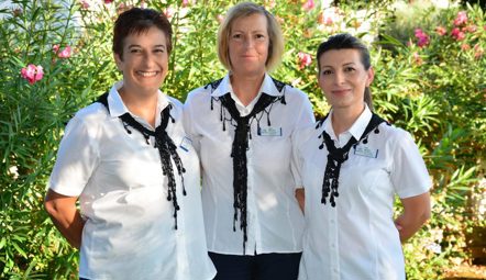 The Three Musketeers: meet the Housekeeping Managers responsible for the impeccable image of Creta Maris