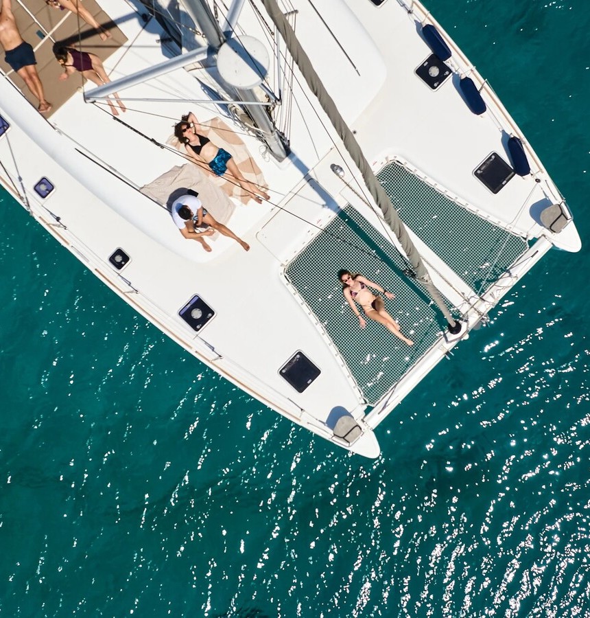 Shared Catamaran Cruise from Heraklion to Dia Island